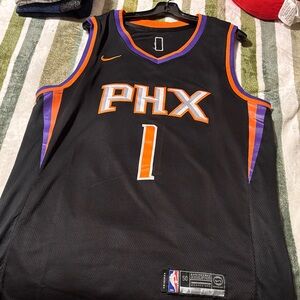 Phoenix Suns Booker Black Basketball Jersey